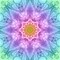 Dream Big Kaleidoscope Opal 23 x 43 Digital Panel Hoffman Cotton Fabric